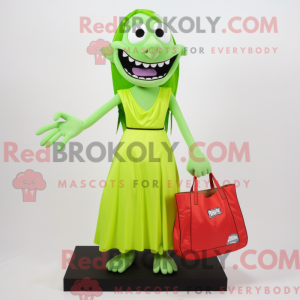 Mascot karakter van een...