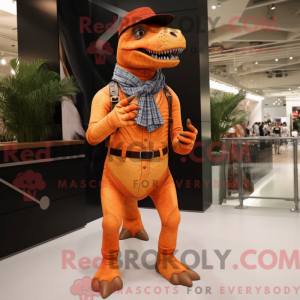 Mascot karakter van een...