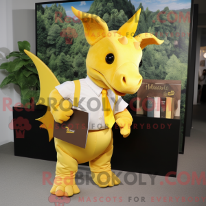 Mascottekarakter van een...