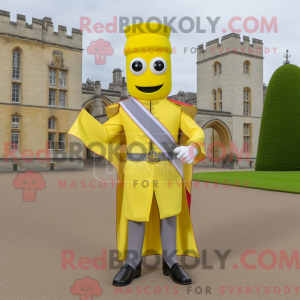 Mascot character of a Lemon...