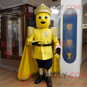 Mascottefiguur van een...