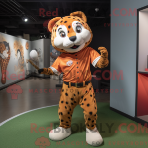 Mascot character of a Rust...