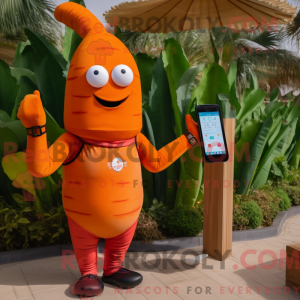 Postava maskota Rust Carrot...
