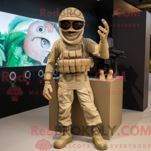 Mascottekarakter van een...