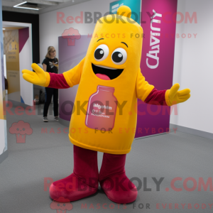 Personnage mascotte d une...