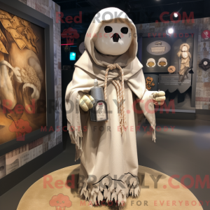 Mascottefiguur van een...