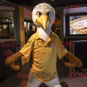 Mascottefiguur van een...