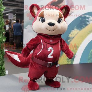 Mascot karakter van een...
