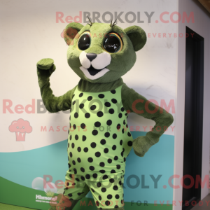 Mascot character of a Olive...
