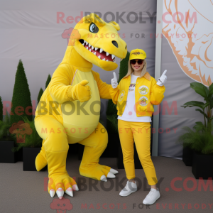 Maskot karaktär av en...