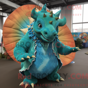 Mascot karakter van een...