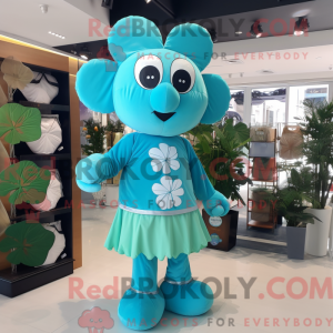 Mascot karakter van een...