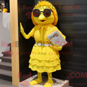 Mascot character of a...