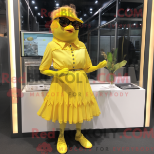 Mascottekarakter van een...
