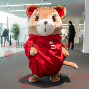Mascottekarakter van een...