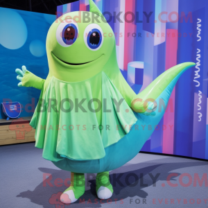 Mascot character of a Lime...