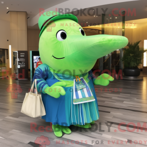 Maskotkarakter av en...