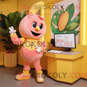 Maskot karakter af en...