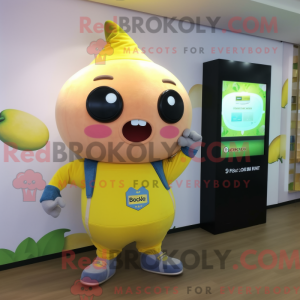 Mascottefiguur van een...