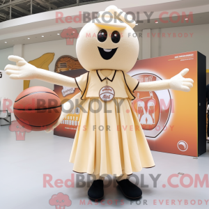 Mascot character of a Cream...