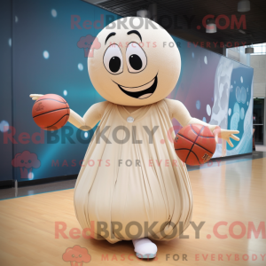 Mascot character of a Cream...