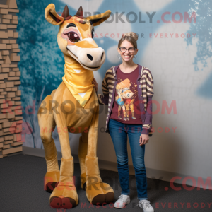 Mascottekarakter van een...