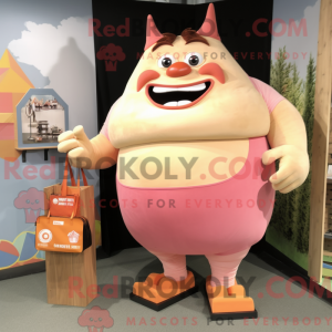 Mascot karakter van een...