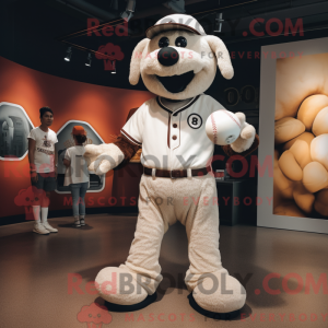 Mascot character of a Cream...