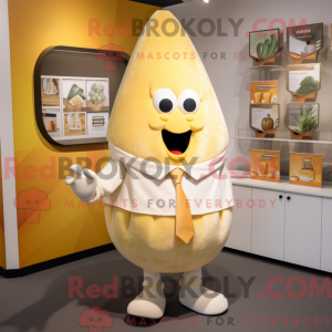 Mascot character of a Cream...