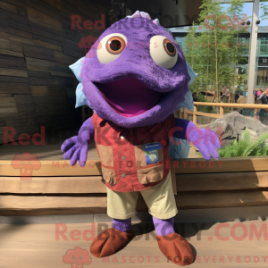 Mascot character of a...