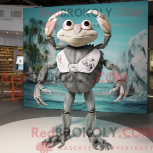 Mascot character of a Gray...