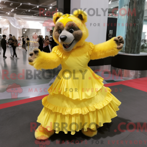 Mascot character of a...