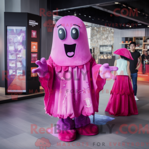 Postava maskota Magenta...