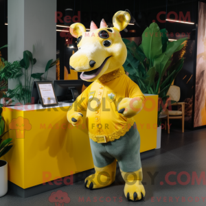 Personaje mascota de un...