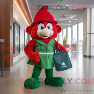 Mascot character of a Red...