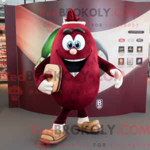 Mascot character of a...