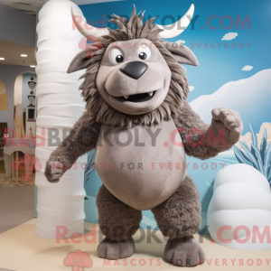 Mascottefiguur van een...