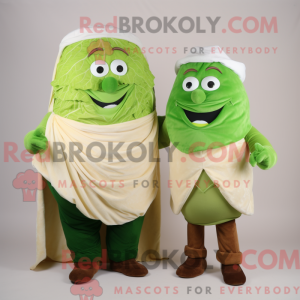 Mascot karakter van een...
