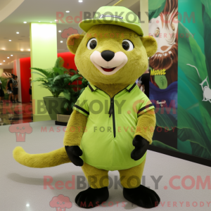 Mascottekarakter van een...