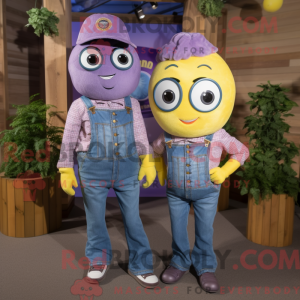 Mascot karakter van een...
