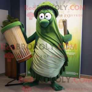 Mascot karakter van een...