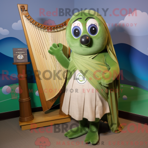 Mascot character of a Olive...