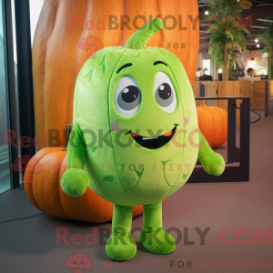 Mascot karakter van een...