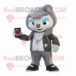 Gray Arrow Of Love maskot...