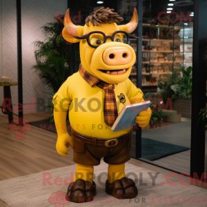 Personnage mascotte d un...
