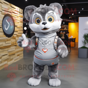 Gray Arrow Of Love maskot...