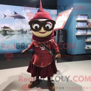 Mascottekarakter van een...
