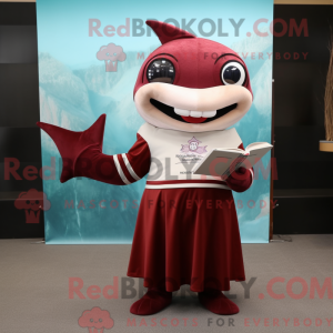 Mascot character of a...