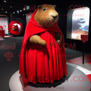 Mascot character of a Red...