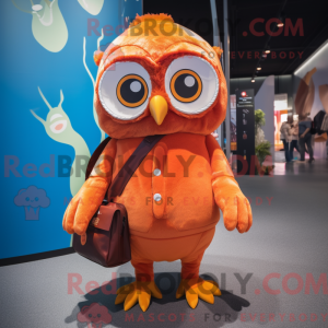 Mascot karakter van een...